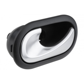 Maner interior deschidere usa stanga fata si spate compatibil Renault Clio III 2005-2012, Kangoo 2008-2021, Modus 2004-2012, Twingo 2007-2014, culoare argintiu