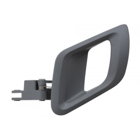 Maner interior deschidere usa stanga fata si spate compatibil Skoda Fabia II 2007-2014, Roomster 2006-2015 culoare argintiu - Img 3