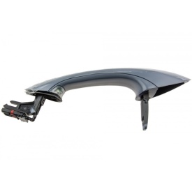Maner usa compatibil BMW Seria 5 F10 F11 2009-2015 Seria 5 F07 2009-2017 Seria 7 F01 F02 F03 F04 2008-2015, Stanga Fata, pentru masini cu functie Keyless Entry Go si iluminare, culoare gri - Img 5