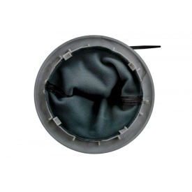 Manson schimbator de viteze din piele ecologica cu rama compatibil cu Renault Megane II 2002-2010, culoare negru cu argintiu - Img 2