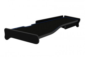 Masa bord camion compatibil cu Mercedes Actros MP2 MP3 2002-2010, Mocheta margine albastru - Img 1