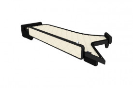 Masa bord camion cu led compatibil cu Iveco Stralis Hi-way, Piele ecologica crem - Img 2