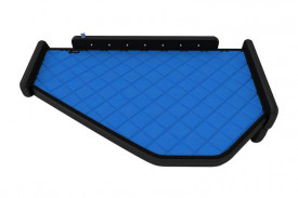 Masa bord camion cu led compatibil cu Volvo FH3 2009-2012, Piele ecologica albastra - Img 4