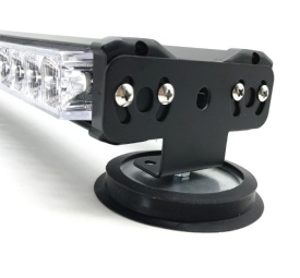 Mini Rampa Girofar lungime 46 cm, LED, cu magnet, culoare portocalie - Img 5