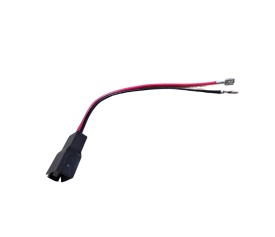 Mufa electrica auto cu blocare, cu 2 pini si fire cu papuci