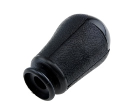 Nuca schimbator de viteze compatibil cu Ford Focus II 2003-2012, Focus C-Max 2003-2010, Mondeo 2000-2007, 5 trepte, piele ecologica, culoare negru - Img 3