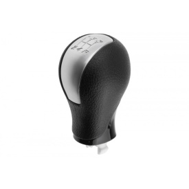 Nuca schimbator de viteze compatibil cu Honda Civic 2012-2016, 5 trepte, culoare negru cu argintiu