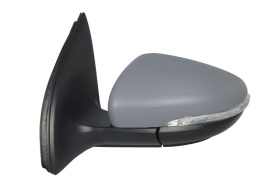 Oglinda retovizoare completa, (asferice, incalzita, crom, captuseala) parte montare STANGA compatibil cu VW GOLF VI 2008-2013 - Img 2