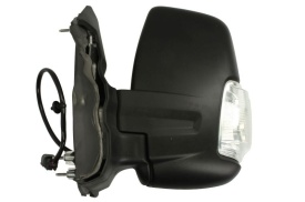 Oglinda retovizoare completa, (electric, convexa, incalzita, crom, pliabil electric) parte montare STANGA compatibil cu FORD TRANSIT 2013-2018 - Img 2