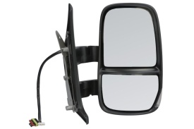 Oglinda retovizoare completa, (electric, convexa, incalzita) parte montare DREAPTA compatibil cu IVECO DAILY 2011-2014 - Img 1