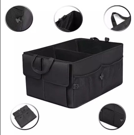 Organizator pliabil multifuncțional pentru portbagaj de mașină, 25x52 cm - Img 2