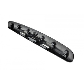Ornament capac haion portbagaj compatibil Nissan Qashqai 2006-2013 pentru vehicule cu Keyless Go Keyless Entry dar fara loc pentru camera de marsarier, culoare negru - Img 3