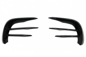 Ornamente bara fata flapsuri Negru Lucios compatibil cu Mercedes E-Class W213 Facelift 2020-> - Img 2