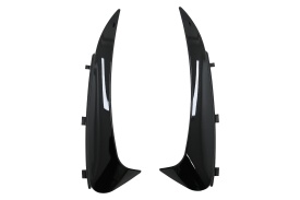 Ornamente Bara Spate Flapsuri Negru Lucios compatibil cu Mercedes C Class C205 A205 2015-2019