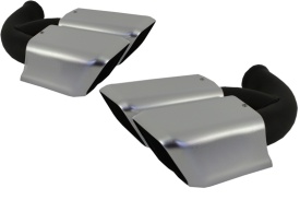 Ornamente Evacuare compatibil cu PORSCHE Cayenne 958 2011-> Turbo Turbo S