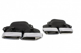 Ornamente tobe compatibil cu sistemul de evacuare Mercedes Benz S-Class W222 E-Class W212 S212 Facelift CLS W218 SL-Class R231 E63 S63 SL65 A-Design - Img 5