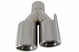 Ornamente Tobe Evacuare compatibil cu BMW Seria 3 E46 E90 E92 E93 F30 F31 Seria 4 F32 F33 F36 Seria 5 E60 F10 F11 G30 Seria 6 F06 F12 F13 M3 M5 M-Power Design - Img 3