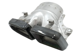 Ornamente tobe pentru sistemul de evacuare compatibil cu Mercedes M-Class W166 (2012-2015) CLS-Class W218 Facelift CLS630 Negru - Img 7