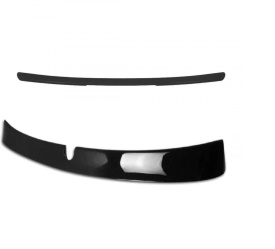 Pachet Eleron Luneta si eleron portbagaj compatibil cu Mercedes clasa E W211 2002-2009, Negru lucios