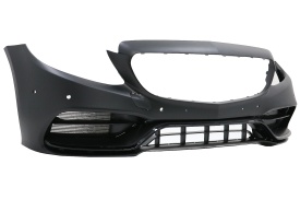 Pachet Exterior compatibil cu Mercedes C-Class W205 Sedan 2014-2020 C63 Design - Img 7