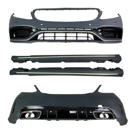 Pachet Exterior compatibil MERCEDES C-Class W205 Sedan 2014-2018 C63 Design