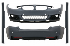 Pachet Exterior Complet compatibil cu BMW Seria 4 F32, F33, F36 2013-> M-Performance Design Coupe Cabrio - Img 2