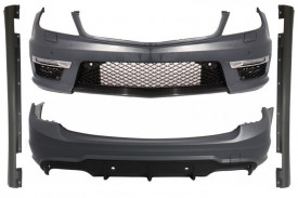 Pachet Exterior Complet compatibil cu MERCEDES C-Class W204 S204 C63 A-Design Body Kit T-Modell S204 Avant - Img 2