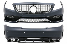 Pachet Exterior Complet compatibil cu Mercedes CLS W218 C218 Sedan 2011-2018 - Img 2
