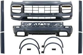 Pachet Exterior Complet compatibil cu Porsche Cayenne 9Y0 2018-> Conversie la Turbo sau Aero Design - Img 6