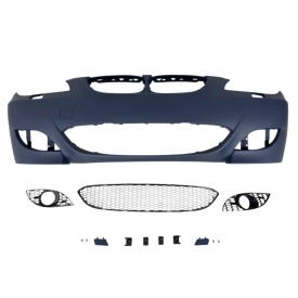 Pachet tuning compatibil cu BMW Seria 5 E60 2003-2010 M5 Look cu proiectoare incluse - Img 8