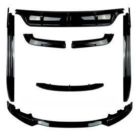Pachet Tuning Exterior compatibil cu BMW X5 F15 2014-2018 M Technik Sport Aerodynamic Design Piano Black