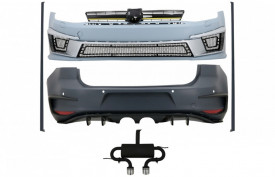 Pachet tuning exterior cu toba finala compatibil cu VW Golf 7 VII 2012-2017 R400 Design
