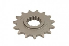 Pinion moto, 15 dinti , otel, tip lant 520