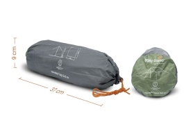 Prelata pentru umbrire 3x3 m, Easy Camp Norddal Tarp 3 x 3 m - Img 7