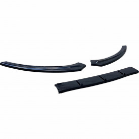 Prelungire bara fata compatibila VW Jetta 2010-2017, negru lucios, 3 piese - Img 1