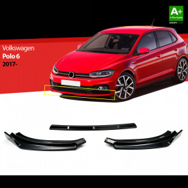 Prelungire bara fata compatibila VW POLO 2018->, 3 piese - Img 2