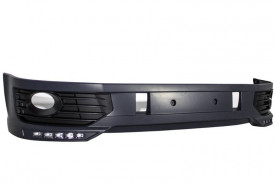 Prelungire Bara Fata cu DRL compatibil cu VW Transporter Multivan Caravelle T5 T5.1 Facelift 2010-2015 Sportline - Img 2