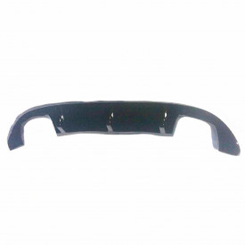 Prelungire difuzor Bara Spate compatibil cu VW Scirocco 2008-2013 evacuare dubla stanga dreapta, negru lucios - Img 1
