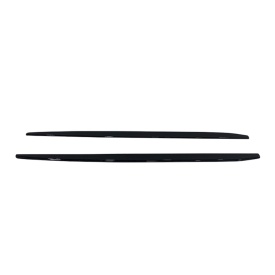 Prelungire praguri laterale compatibile cu VW Golf 7, 2012-2020, negru lucios