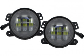 Proiectoare Full LED CREE Dublu Proiector compatibil cu Jeep Wrangler JK TJ LJ 2007-2017 - Img 2