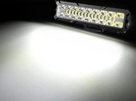 Proiector auto Led bar, lumina combinata pentru ATV, SUF, Jeep 4x4, Camion, 12-24V, lungime 15.5 cm, 93 W - Img 6