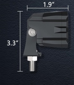 Proiector auto Led bar, lumina combinata pentru ATV, SUF, Jeep 4x4, Camion, 12-24V, lungime 15.5 cm, 93 W - Img 3