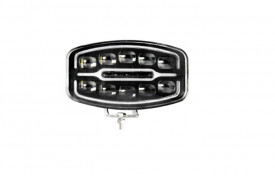 Proiector cu led 12V - 24V cu lumină DRL alb-galben pentru camioane, ATV-uri, jeep, tractor, mașini agricole și agricole - Img 3
