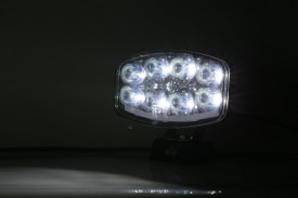 Proiector cu led, faza lunga si pozitie, 24.5 cm x 13.9 cm, 64W, 6500 lm, 12V - 24V, omologare E-Mark - Img 3