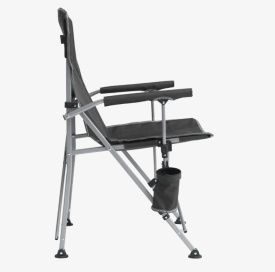 Scaun pliabil pentru camping, plaja, pescuit sau gradina, Easy Camp Oak Inc Black, culoare negru, sarcina 110 kg - Img 3