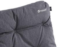 Scaun pliabil pentru camping, plaja, pescuit sau gradina, Outwell Furniture Freemont Lake, culoare gri, 120 kg - Img 3