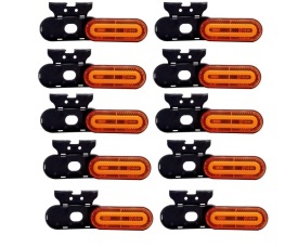 Set 10 lampi gabarit, LED, galbena, FT-072-Z Fristom