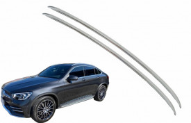 Set 2 bare longitudinale compatibil cu Mercedes GLC Coupe C253 2015-2019 Aluminium - Img 3