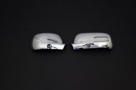 Set 2 Capace cromate de oglinda compatibil VW PASSAT B5 1997-2004, plastic cromat - Img 4