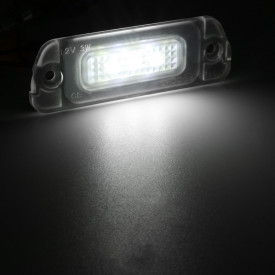 Set 2 lampi numar LED compatibil MERCEDES clasa M ML W164 2005-2011 - Img 3